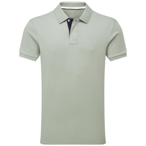 T-shirts polo décontractés en coton pour hommes 100% coton avec logo brodé fermeture à bouton imprimé chemises polo à manches courtes pour hommes - Product Image 1