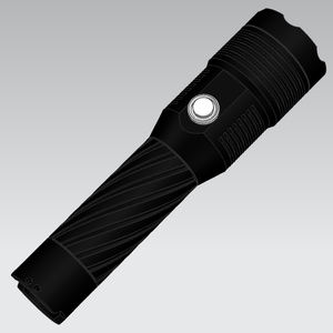 <span class=keywords><strong>Linterna</strong></span> láser de mano impermeable superbrillante IP65 con carga USB de cuerpo de aluminio de haz largo para acampar - Product Image 3