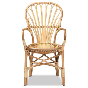 BEST PRICE - <b>Bamboo</b> Cane Chair Garden Wicker Dining Chair Outdoor Furniture - Product Image 4