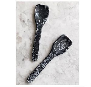 Serveur de salade en bois naturel avec poignées de vadrouille Serveur de salade en bois lot de 2 fait à la main KETCHENWAR UNIQUE - Product Image 6