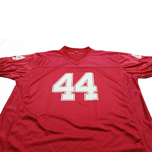 Maillot de football américain en polyester 100 % imprimé par sublimation, uniforme d'équipe sur mesure pour l'entraînement et les matchs - Product Image 6