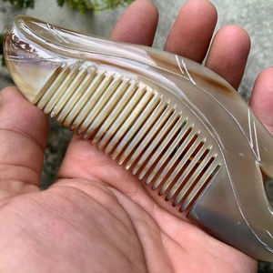 Venta al por mayor peine de búfalo y cuerno de buey peine negro marrón elegante y último diseño con plegado para fabricante fresco por HF CRAFTS - Product Image 4