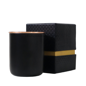 โถเทียนสีทองแดงพร้อมฝาปิด, โถเทียนโลหะพร้อมฝาปิดสำหรับตกแต่งบ้านโรงแรมร้านอาหารและงานแต่งงาน - Product Image 6