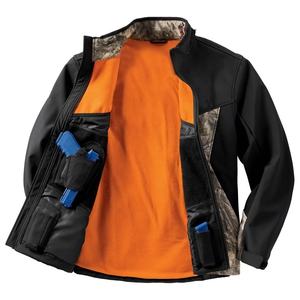 Chaqueta de camuflaje personalizada con cremallera, chaqueta cortavientos sostenible para hombre, chaqueta de camuflaje corta/sublimación para caza - Product Image 6