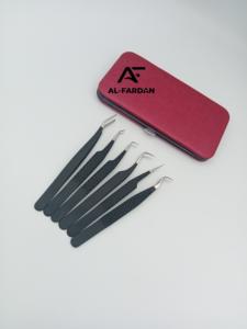 Top Selling Sustainable Stainless Steel Eyelash <b>Volume</b> Tweezers Hand Tested with Custom Logo Option for <b>Lash</b> Extension - Product Image 6