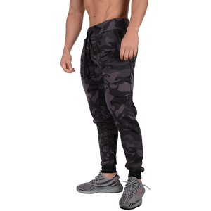Pantalones de gimnasio personalizados para hombre, pantalones de Jogger transpirables de secado rápido, pantalones de chándal deportivos informales ligeros con patrón recto teñido liso - Product Image 4