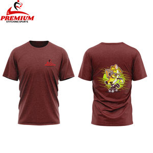 เสื้อยืดผู้ชายคุณภาพสูงขายส่ง พร้อมออกแบบลายเอง เสื้อยืดผ้าฝ้าย 100% รับสกรีนลาย เสื้อยืดไซส์ใหญ่ เสื้อยืดผู้ชาย - Product Image 1