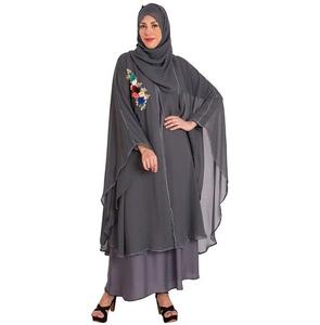 Abayas islamiques imprimées turque Dubaï arabe mode filles musulmanes longue robe Abayas vente en gros OEM - Product Image 5