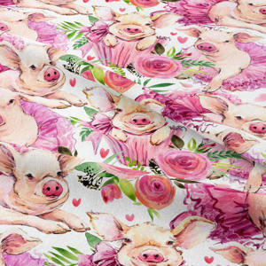 طباعة رقمية مخصصة قماش المنكي لا موك عينة مجانية - Product Image 2