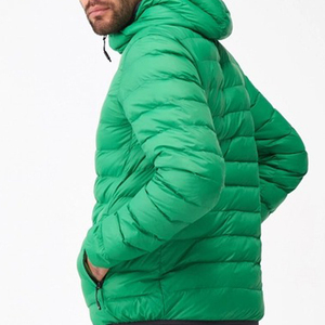 La mejor calidad, chaquetas acolchadas cálidas de invierno personalizadas al por mayor con capucha - Product Image 4