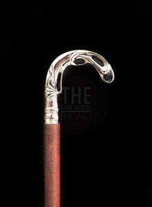 Canne en bois dur massif avec poignée en métal Fait à la main Taux d'usine en vrac - Product Image 2