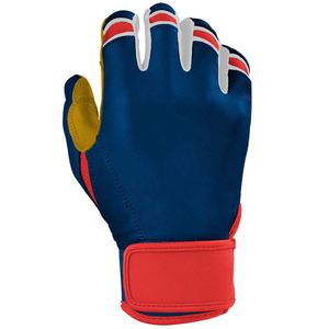 ถุงมือตีเบสบอลหนังแท้แบบสั่งทำพิเศษสำหรับผู้ใหญ่ Qaswa Sports  แบบ unisex  ปิดด้วยแถบตีนตุ๊กแก  ข้อมือสั้น  กันลื่น  สำหรับการฝึกซ้อม - Product Image 4