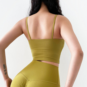 Fortune Apparel Custom Spandex/Polyester Breathable Quick Dry Summer Workout <b>Singlet</b> <b>Running</b> Gym Tank Crop Top Sexy Women's Tank - Product Image 4