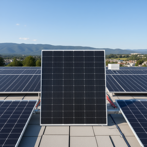 Panneau solaire monocristallin demi-cellule Alpex Solar 560W de type N, certifié TUV pour application sur toiture - Product Image 3