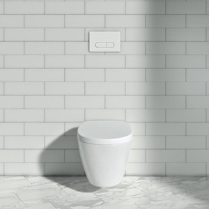 Tapa de Inodoro Blanca IDEAL STANDARD IDS CONNECT con Bisagras de Cierre Suave ES - Product Image 4