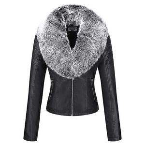 Vente chaude nouvelle veste en cuir de fourrure d'hiver en gros respirant 2025 possédez votre service OEM de conception - Product Image 4