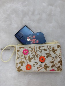 Broderie sac à main femmes pochette sac à main en vrac faveurs de mariage en gros retour cadeau fête événement Festival Mehndi henné Sangeet - Product Image 3