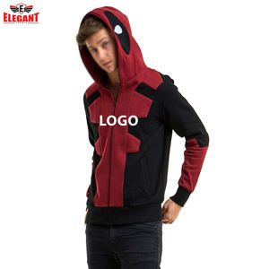 เสื้อฮู้ดมีซิปสำหรับผู้ชาย, เสื้อแจ็คเก็ตมีฮู้ดซิปเต็มหน้าสำหรับใส่เล่นกีฬาอย่างหรูหรา - Product Image 2