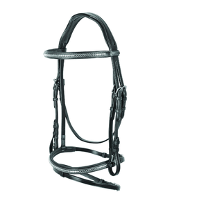 Venta al por mayor precio barato calidad superior Real cuero caballo brida caballo filete cuero brida diseño personalizado precio barato al por mayor - Product Image 1