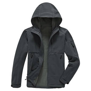 Avec capuche Style extérieur Veste Softshell OEM Dernière nouvelle conception Custom Made Adults Wear Softshell Jacket - Product Image 1