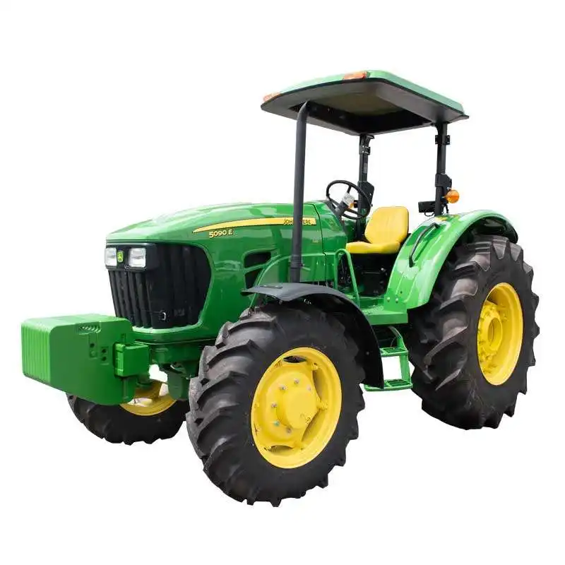 Calidad John Deer 5090E Tractores agrícolas En agricultura de segunda mano Precio de venta maquinaria agrícola