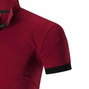 Polos de algodón al por mayor para hombre con impresión personalizada bordada camiseta Polo de manga corta proveedor OEM - Product Image 4