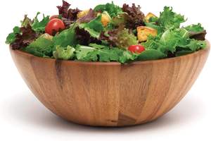 Flair bol de service pour salades de fruits bol unique bol de service pour la maison pour les cadeaux de pendaison de crémaillère améliorer votre salade de fruits - Product Image 2