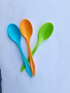 Cuchara de Plástico Resistente con Mango Largo para Cocina, Comedor, Restaurante, Fiestas, Ligera, Reutilizable, Apta para Alimentos, Diseño Simple - Product Image 5