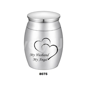 ของชำร่วยขนาดเล็กสำหรับขี้เถ้ามนุษย์โกศขนาดเล็กสำหรับขี้เถ้าสแตนเลสที่วางเถ้ากระดูก-สามีของฉันนางฟ้าของฉัน