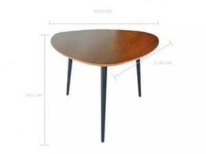 Mesa de comedor moderna de madera sólida, de buena calidad, superventas - Product Image 6