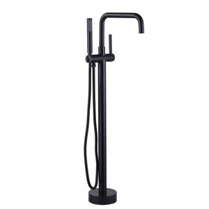Robinet de remplissage de baignoire au design stable et fiable, en laiton robuste avec base trépied - Product Image 1
