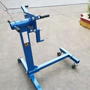 Support moteur rotatif en acier Altertool 1500LBS avec roulettes réglables à 360 degrés, pliable, 4 billes, équipement pour véhicules - Product Image 4