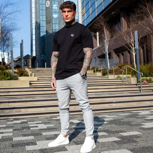 Camiseta deportiva para hombre, camisetas baratas a granel lisas (fabricadas por Huzaifa productos) - Product Image 4