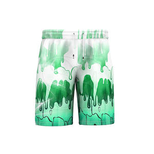 Vente directe d'usine nouveaux shorts décontractés pour hommes à la mode dans la méthode de tissage non tissé d'impression de sublimation d'entraînement de taille plus - Product Image 4