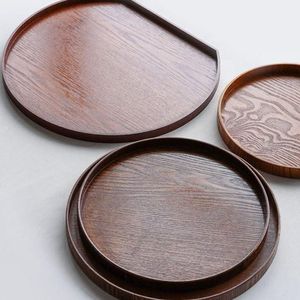 Plateaux ronds en bois durables Craft Valley avec options personnalisables pour servir des boissons, des célébrations, des événements, des maisons, des hôtels, des lieux d'événements - Product Image 2