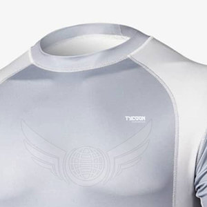 ชุดรัชการ์ดสำหรับผู้ชายผื่นคันแบบเรียบออกแบบเองได้ - Product Image 2