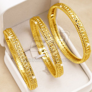 Gold Color Wedding <b>Bangles</b> In Adult Size Customized Wedding Festive Jewelry Pakistan Bridal <b>Bangles</b> - Product Image 2