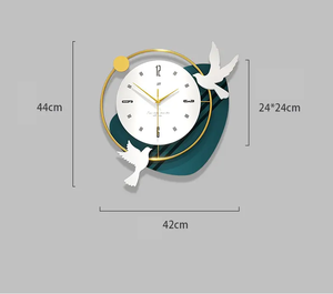 Đồng hồ treo tường cho nội thất phòng khách trang trí nội thất hiện đại kim loại đồng hồ treo tường cho trang trí tường nghệ thuật - Product Image 2