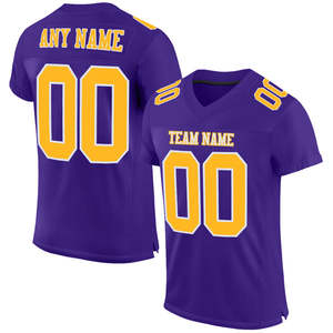 Maillot de football américain Elite Fit pour la pratique du jeu d'entraînement des jeunes Vêtements de sport respirants Uniforme de performance léger - Product Image 5