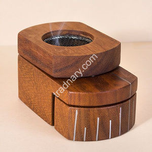 Brûleur d'encens en bois Mubkhar, design moderne, utilisation en intérieur, cadeau du Ramadan par Tradnary Exim Pvt Ltd - Product Image 4