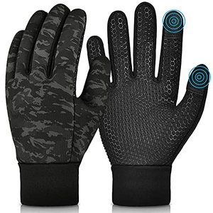Guantes de Ciclismo Deportivos para Hombre, Impermeables, Resistentes al Viento, Cálidos, Antideslizantes, con Pantalla Táctil, para Invierno - Product Image 1
