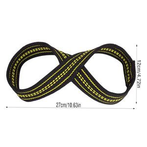 Gimnasio Fitness Figura 8 Correas de levantamiento de pesas en la mejor calidad y precio razonable para niños y niñas - Product Image 3