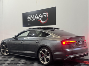 2018 A.U.D.I. Ss.5 3.0 tfsi V6 sportback tiptronic qu. A. t. T. r.o Euro 6 5dr xăng tự động màu xám với ghế vải - Product Image 4