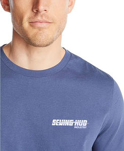 เสื้อยืดผ้าฝ้าย100% โอเวอร์ไซส์สำหรับผู้ชายขนาดใหญ่พิเศษซักได้กำหนดได้เองขนาดพลัสไซส์ - Product Image 5