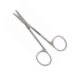 Tijeras de Enucleación Curvas de 11 cm, Acero Inoxidable, Instrumento Quirúrgico Manual de Alta Calidad con Certificación CE para Medicina Oftálmica - Product Image 2