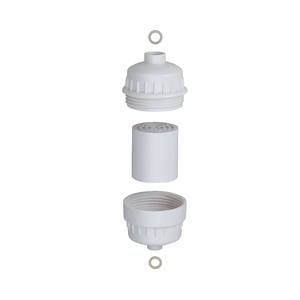 HSU SF-129 Pressurized ABS Plastic <b>Shower</b> Filter with Chrome Finish for Bathroom Faucet <b>Accessories</b> Reducing Chlorine Taste Odor - Product Image 2