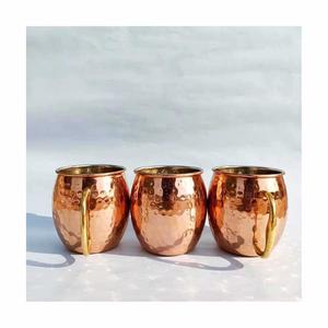 Vintage Style Copper <b>Cup</b> with Handle Perfect Gift <b>for</b> Home Decor Lovers - Product Image 5