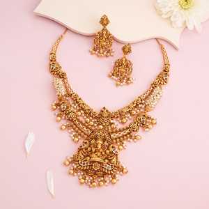 Antique <b>Necklace</b> for Wedding Occasions 190720 - Product Image 2