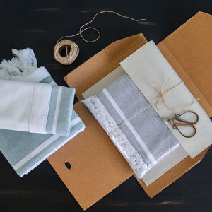 100% <b>Turkish</b> Cotton Terry Eco-Friendly Striped Diamond Peshkir Hand <b>Towel</b> Quick Dry Sand-Free Luxury Custom Softness for Beach - Product Image 6