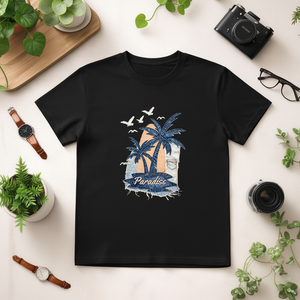 T-Shirt Oversize Unisex di Alta Qualità 210GSM 100% Cotone Stile Casual con Stampa Serigrafica e DTG - Product Image 3